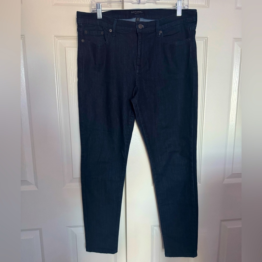 Banana Republic Women's Dark Blue Skinny Jeans